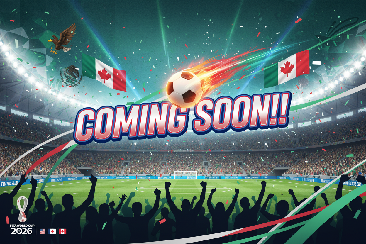 Banner Mundial 2026 Coming Soon